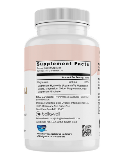 Magnesium Complex by Bellawell - Trending Wellness Store