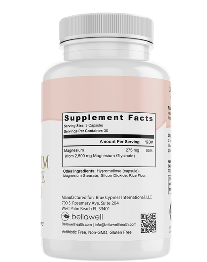 Magnesium Glycinate - Cellular Balance by Bellawell - Trending Wellness Store