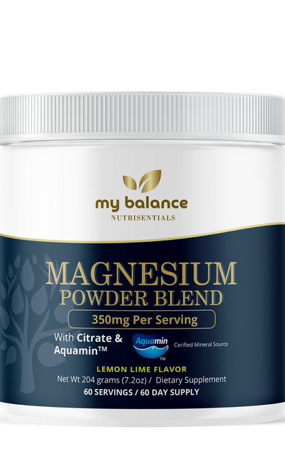Magnesium Powder - Magnesium Citrate & Aquamin™ - Trending Wellness Store