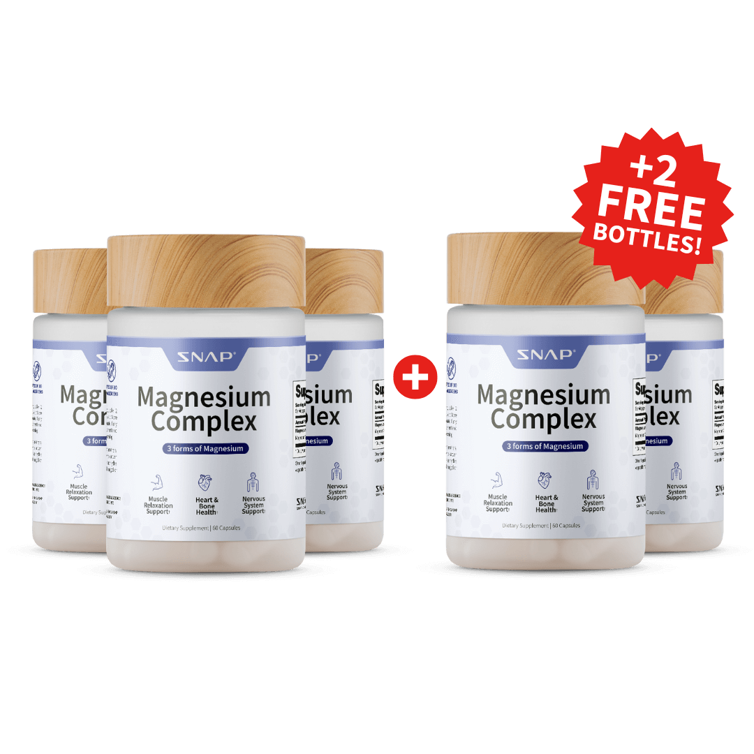 Magnesium Complex - Buy 3 Get 2 Free - Trending Wellness Store