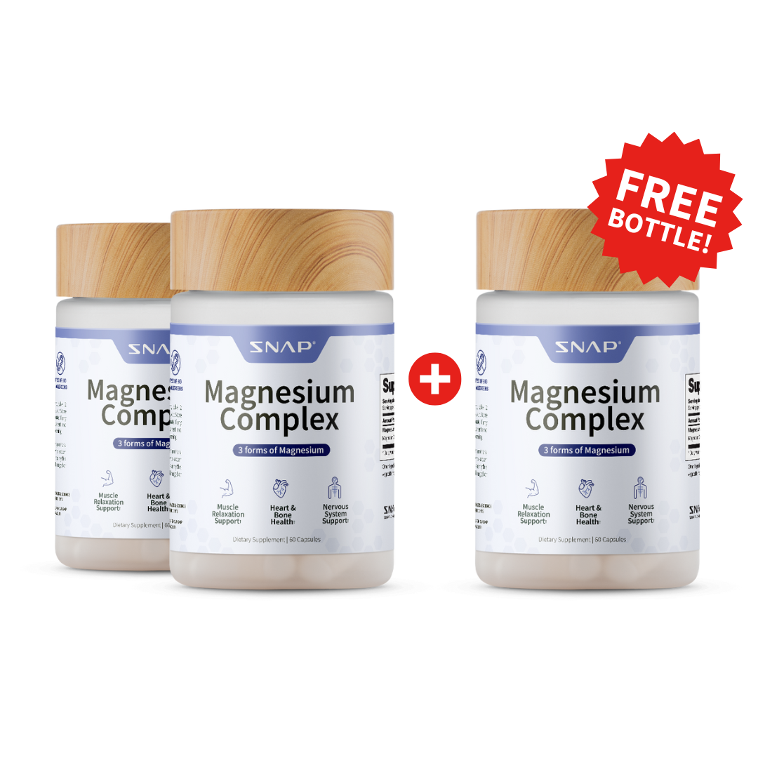 Magnesium Complex  - Buy 2, Get 1 Free - Trending Wellness Store