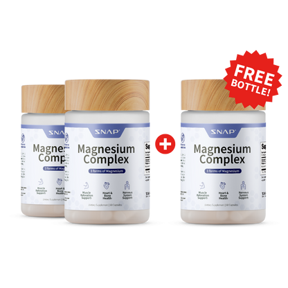 Magnesium Complex  - Buy 2, Get 1 Free - Trending Wellness Store
