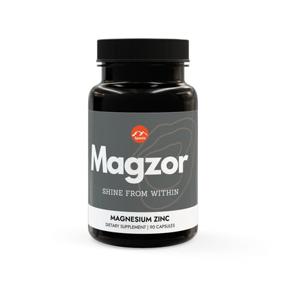 Magzor Magnesium Zinc Supplement (90 Capsules) - Trending Wellness Store