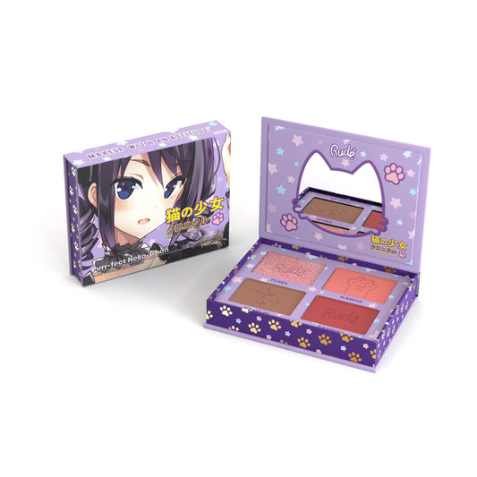 RUDE Manga Face Palette - Purr-fect Neko-Chan - Trending Wellness Store