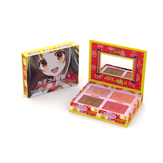 RUDE Manga Face Palette - Rebel Rudeko - Trending Wellness Store