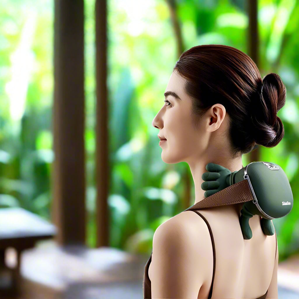 Master Hand Shoulder & Neck Massager with Heat Compress - Trending Wellness Store