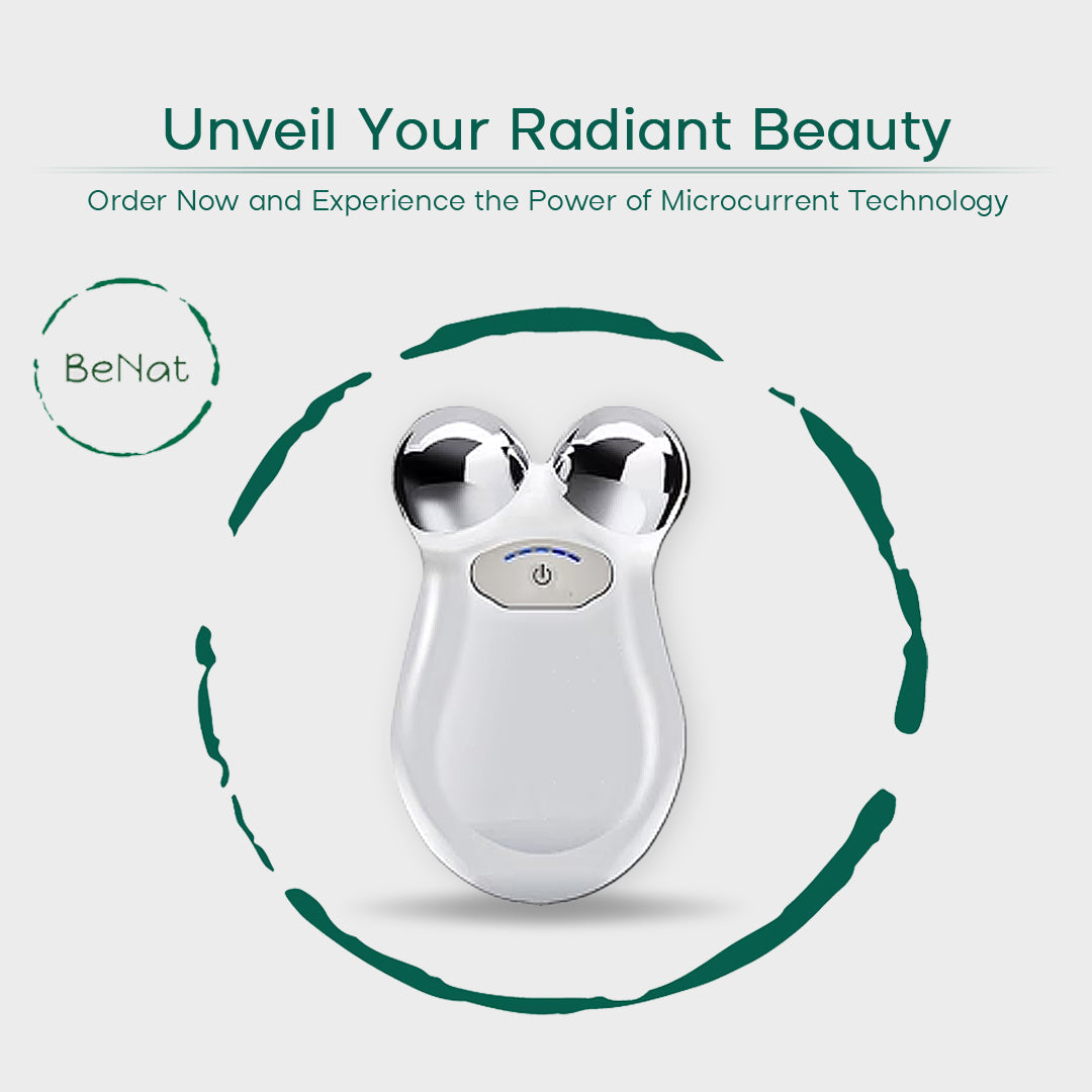 Microcurrent Facial Toning Massager - Trending Wellness Store