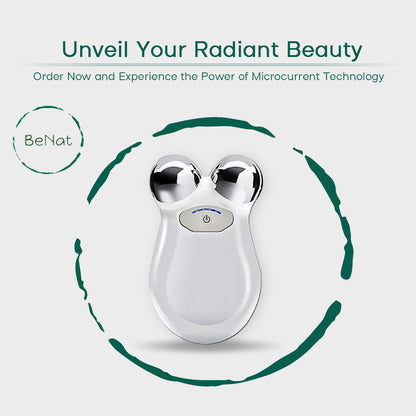 Microcurrent Facial Toning Massager - Trending Wellness Store