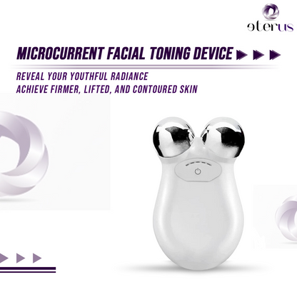 Microcurrent Facial Toning Massager - Trending Wellness Store