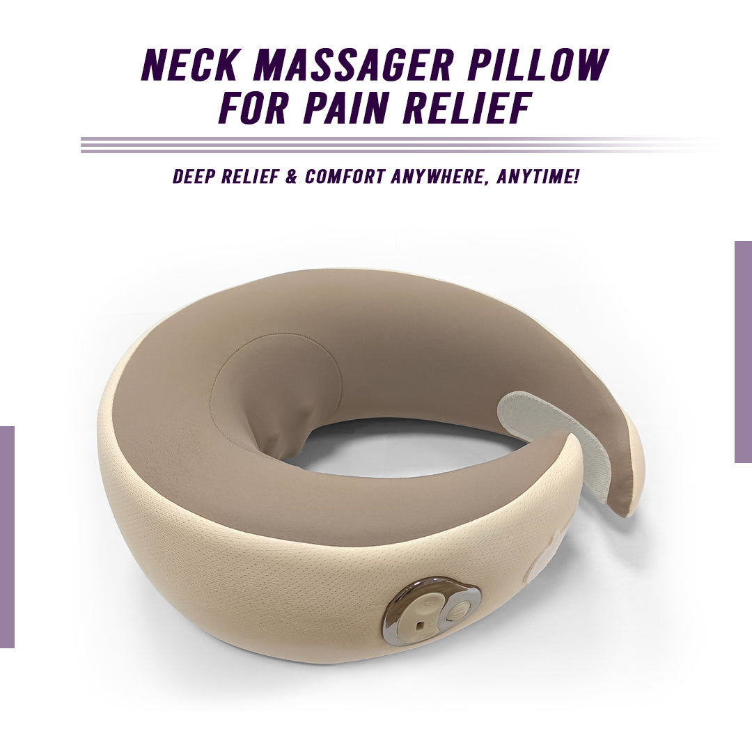 Multi-Purpose Neck Massage Pillow w/Warmth - Trending Wellness Store