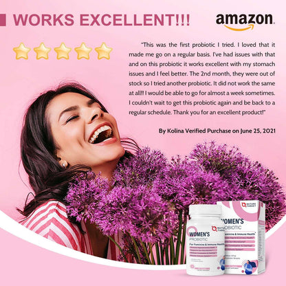 Women’s Probiotics for Vaginal & Urinary Health, 60 Billion CFUs - Trending Wellness Store