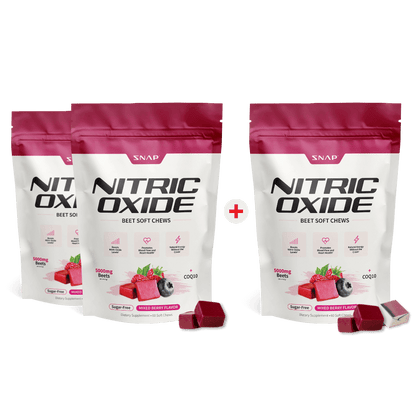 Nitric Oxide Beet Soft Chews - Buy 2, Get 1 Free! - Trending Wellness Store