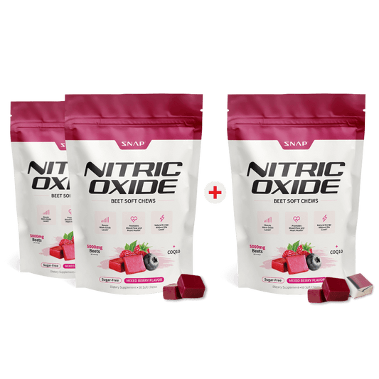 Nitric Oxide Beet Soft Chews - Buy 2, Get 1 Free! - Trending Wellness Store