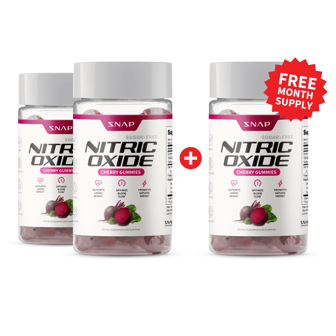 Nitric Oxide Gummies - Cherry Flavor - Buy 2 Get 1 FREE! - Trending Wellness Store