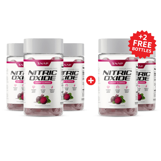 Nitric Oxide Gummies - Cherry Flavor - Buy 3 Get 2 FREE! - Trending Wellness Store