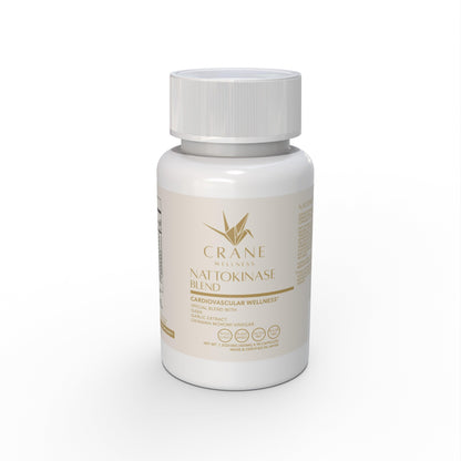 Nattokinase Blend 6,000 FU Cardiovascular Support Capsules - Trending Wellness Store