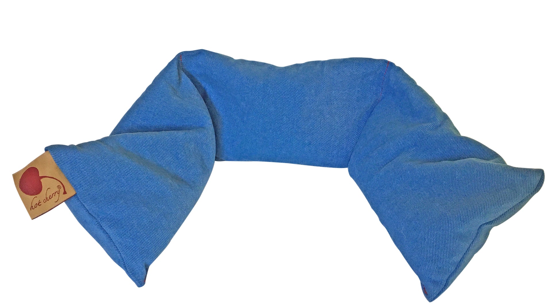 Cherry Ice® Blue Denim Neck Wrap in Zip-close Freezer Bag - Trending Wellness Store