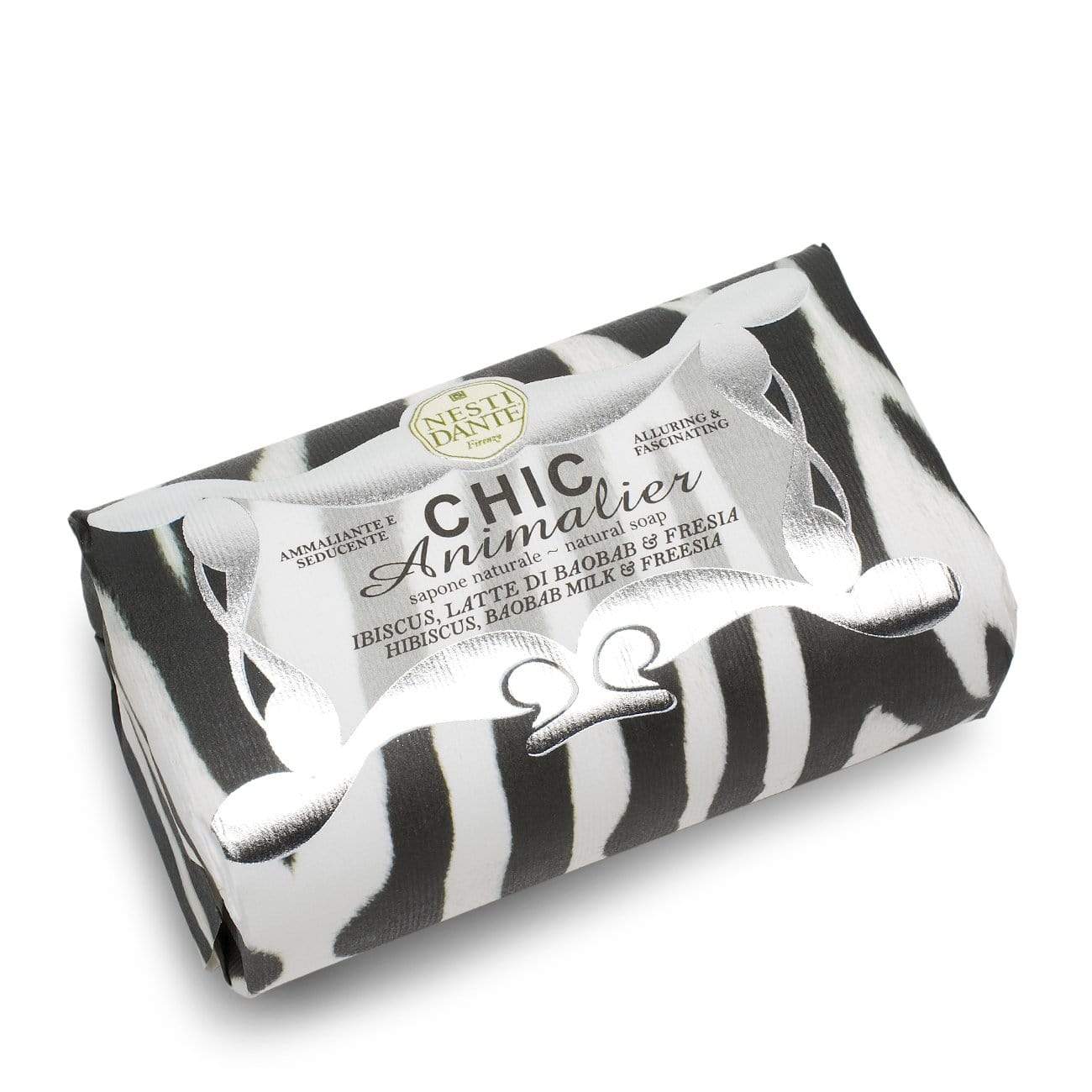 Nesti Dante Chic Animalier White (Tiger) Soap 250 gr - Trending Wellness Store