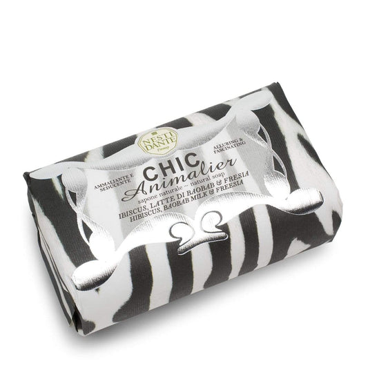 Nesti Dante Chic Animalier White (Tiger) Soap 250 gr - Trending Wellness Store