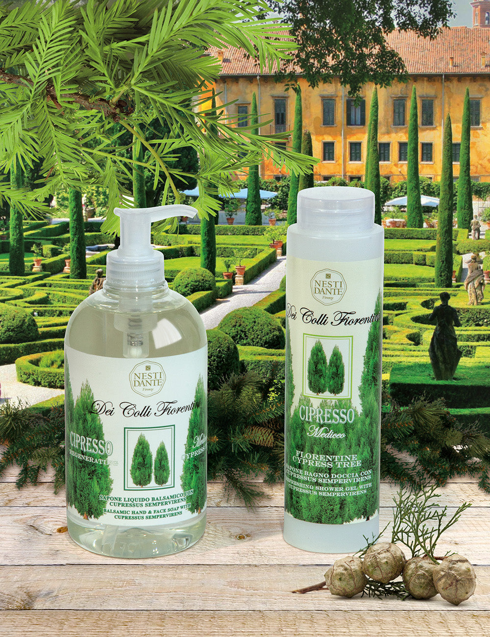 Nesti Dante Cypress Tree Shower Gel 300 ml - Trending Wellness Store