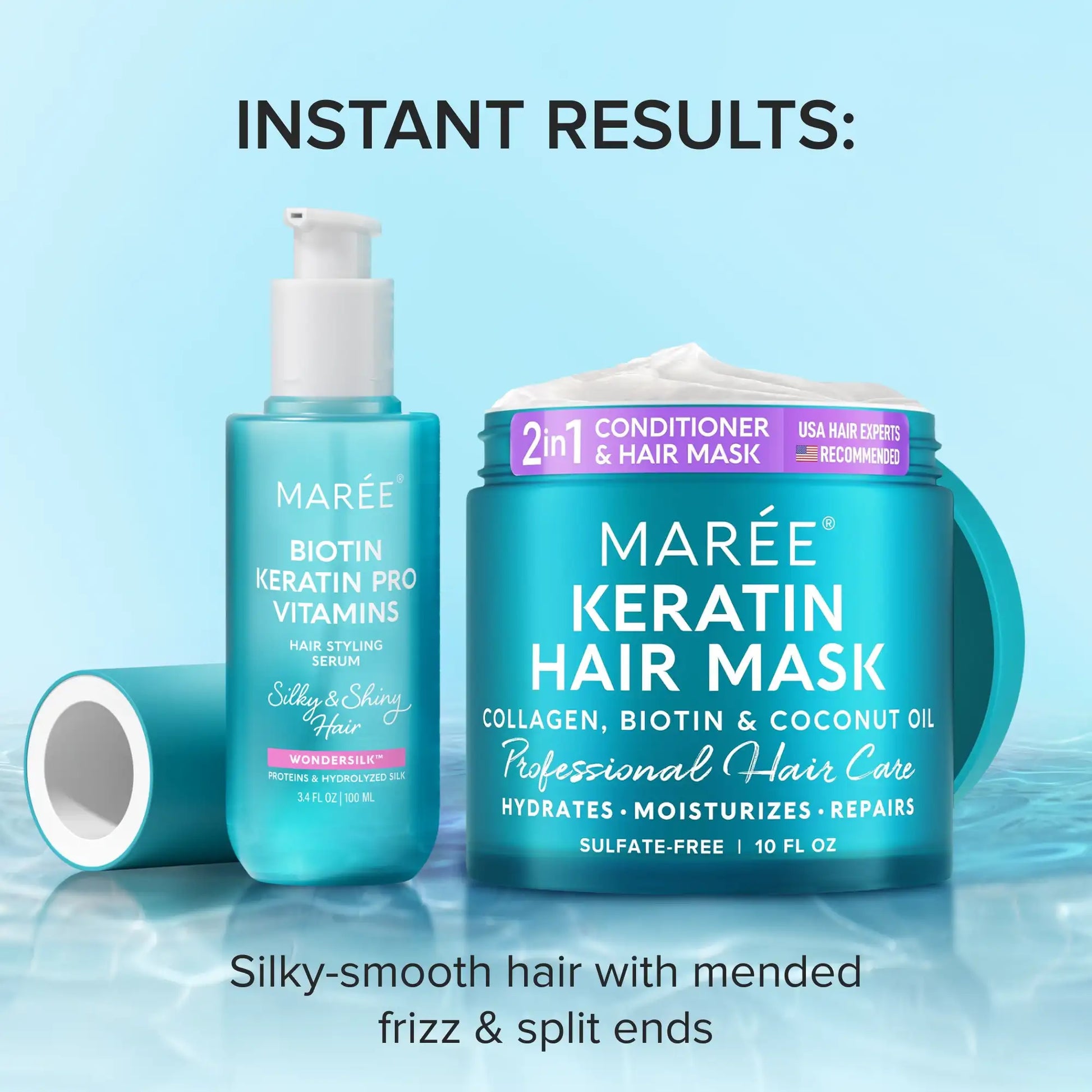 Keratin Mask for Damaged Hair - Trending Wellness Store