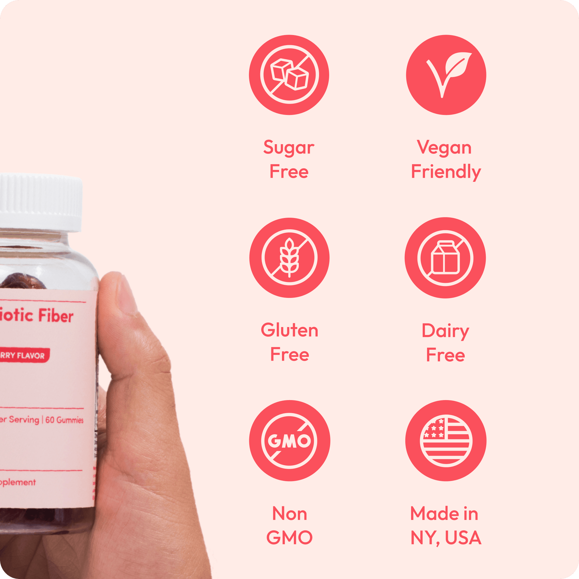 Peachy Clean Fiber Gummies - Trending Wellness Store