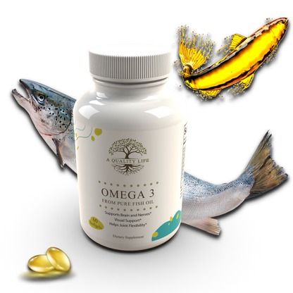 OMEGA 3 From Pure Fish Oil - Trending Wellness Store