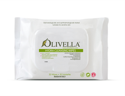 OLIVELLA Daily Hydra Cleansing Wipes 30pk - Trending Wellness Store