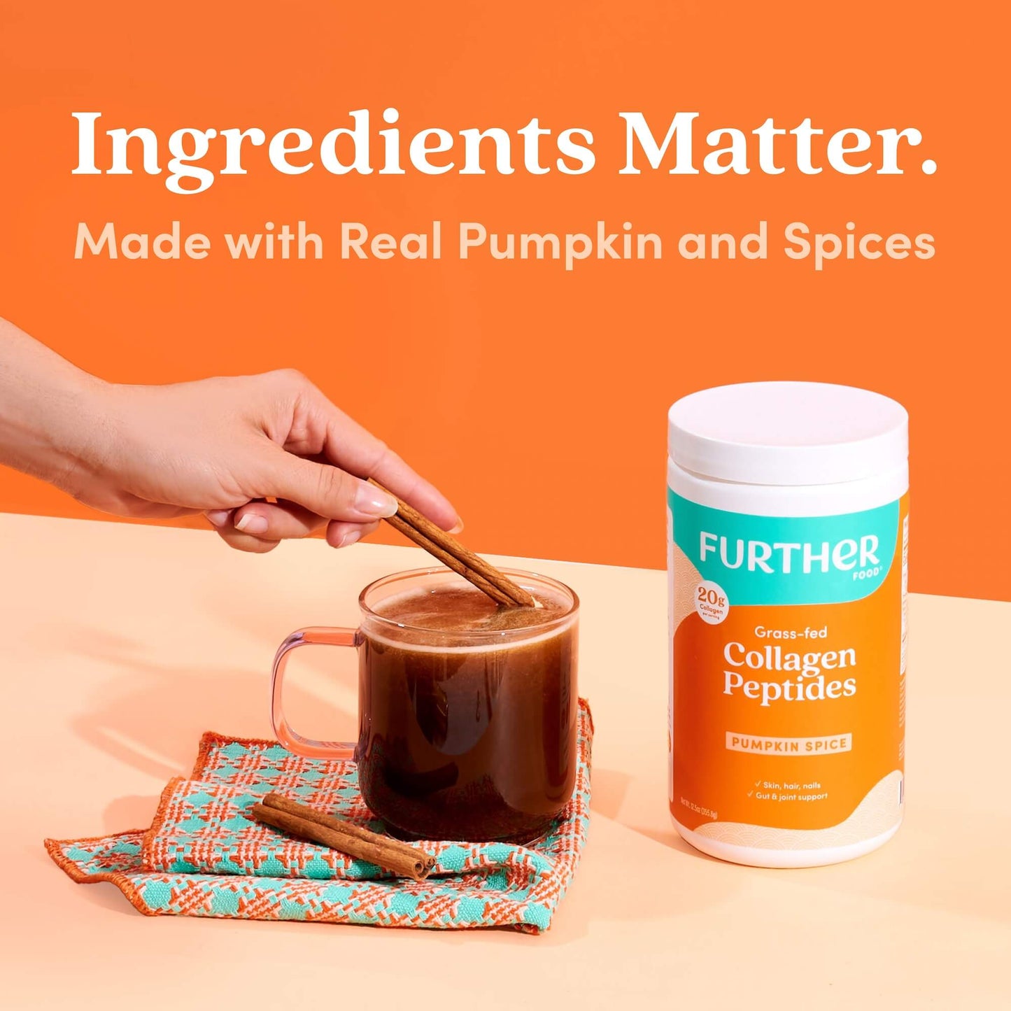 Pumpkin Spice Collagen Powder - Trending Wellness Store
