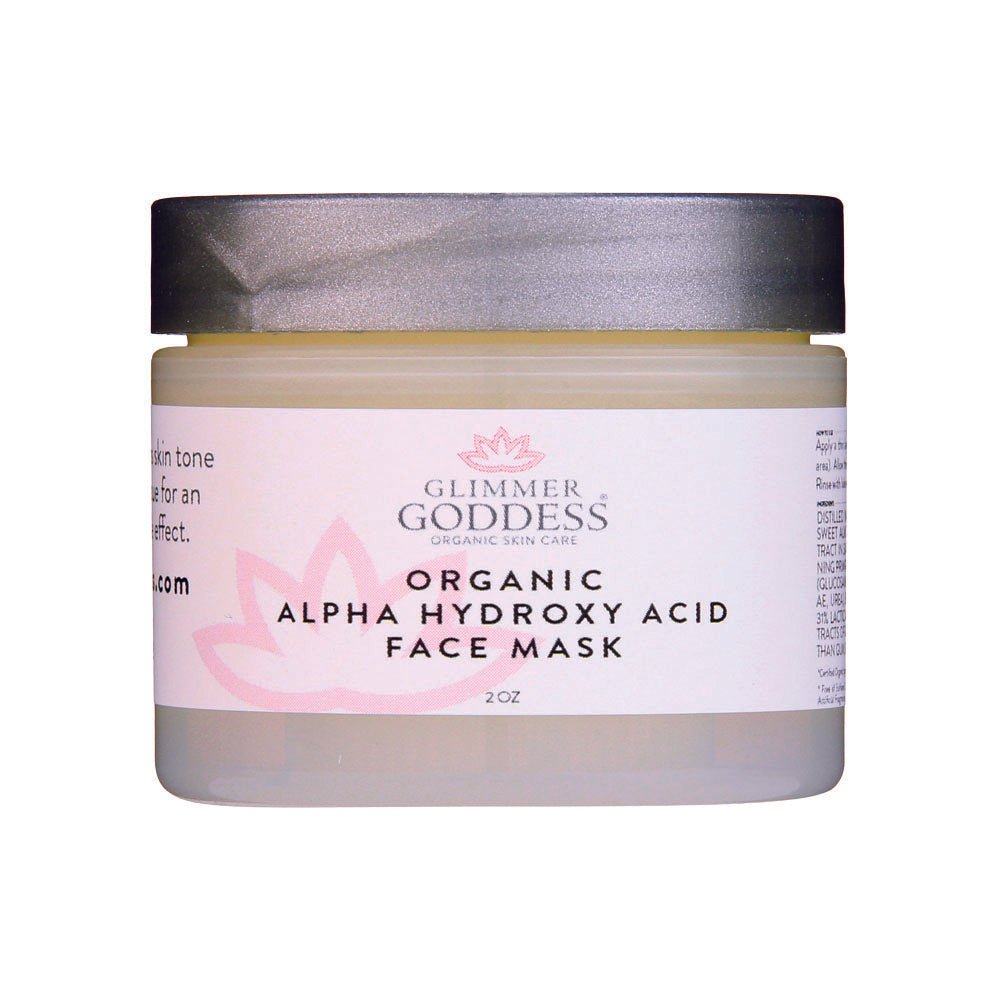Organic Alpha Hydroxy Acid Renewing Face Mask For Glowing Skin - Trending Wellness Store