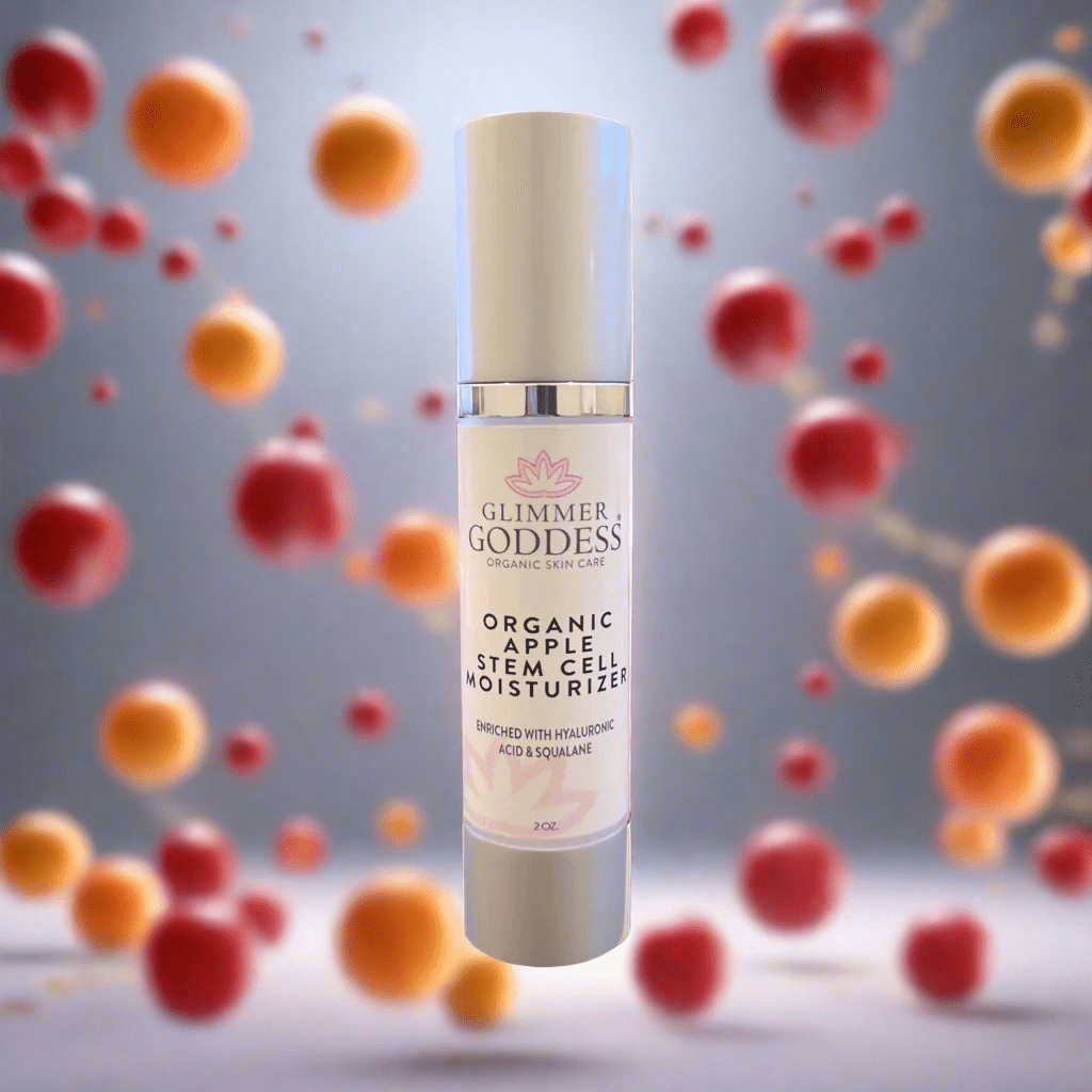 Organic Apple Stem Cell Moisturizer – Anti-Aging Face Cream with Plant Stem Cells for Firmness & Hydration - Trending Wellness Store