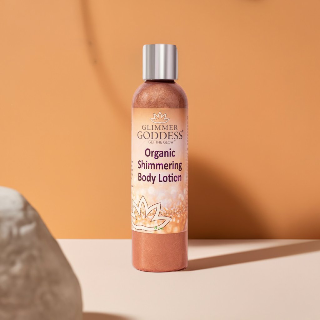 Organic Bronze Shimmer Body Lotion - Trending Wellness Store