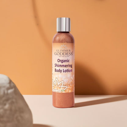Organic Bronze Shimmer Body Lotion - Trending Wellness Store