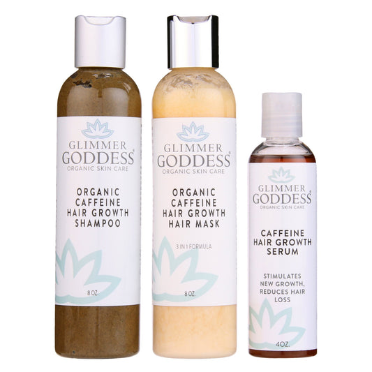 Organic Caffeine Hair Growth Trio - Trending Wellness Store