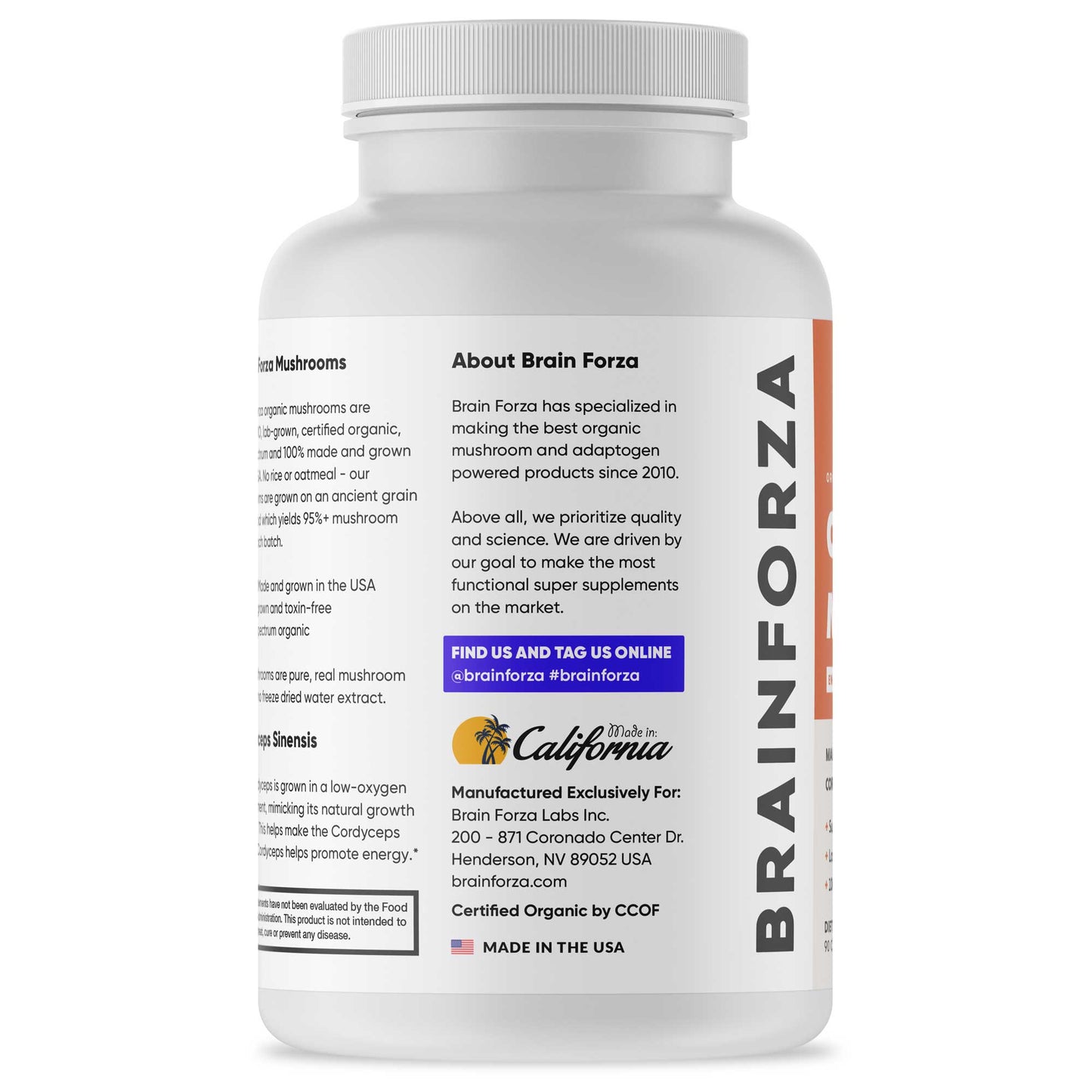 Organic Cordyceps Mushroom, 90 Capsules - Trending Wellness Store