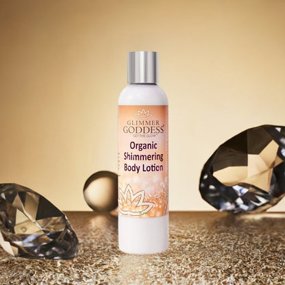 Organic Diamond Shimmer Body Lotion - Trending Wellness Store