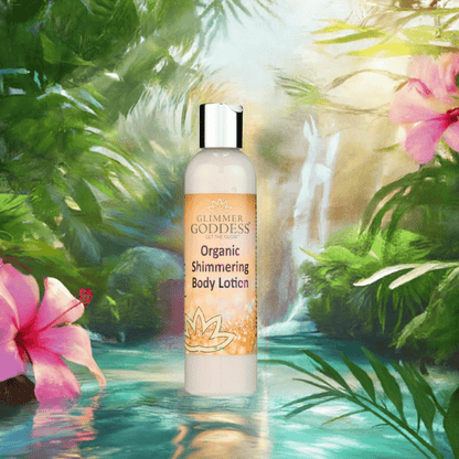 Organic Gold Shimmer Body Lotion - Trending Wellness Store