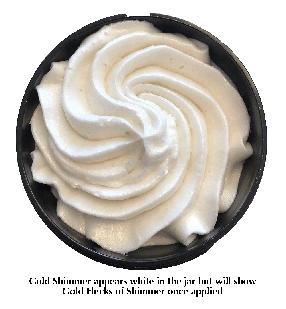 Organic Shimmering Whipped Body Butter 2 oz. Travel Size - Trending Wellness Store
