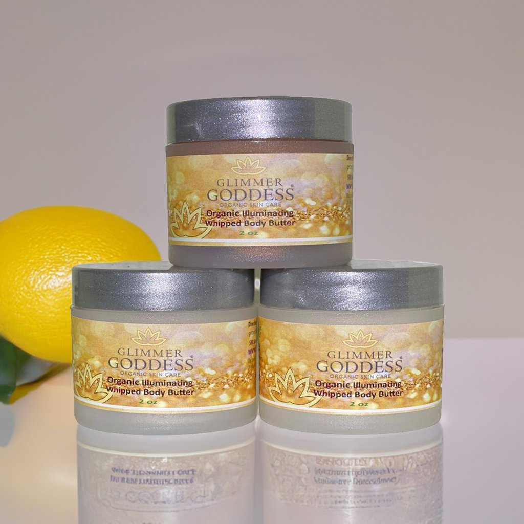 Organic Shimmering Whipped Body Butter Trio - Trending Wellness Store
