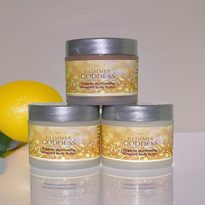 Organic Shimmering Whipped Body Butter Trio - Trending Wellness Store