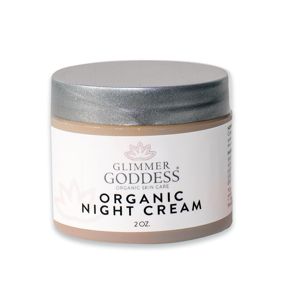 Organic Skin Renewal Night Face Cream - Hydrates & Lifts - Trending Wellness Store
