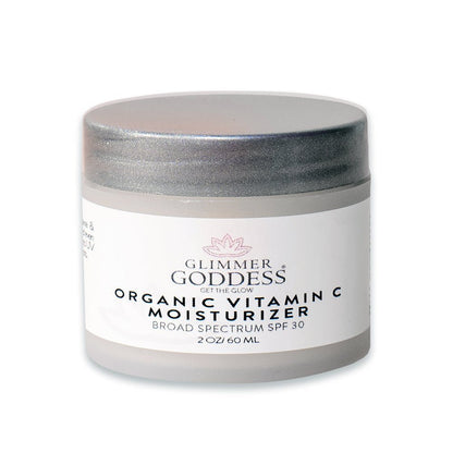 Organic Vitamin C Face Cream Reef-Safe SPF 30 - Brightens and Tightens Skin - Trending Wellness Store