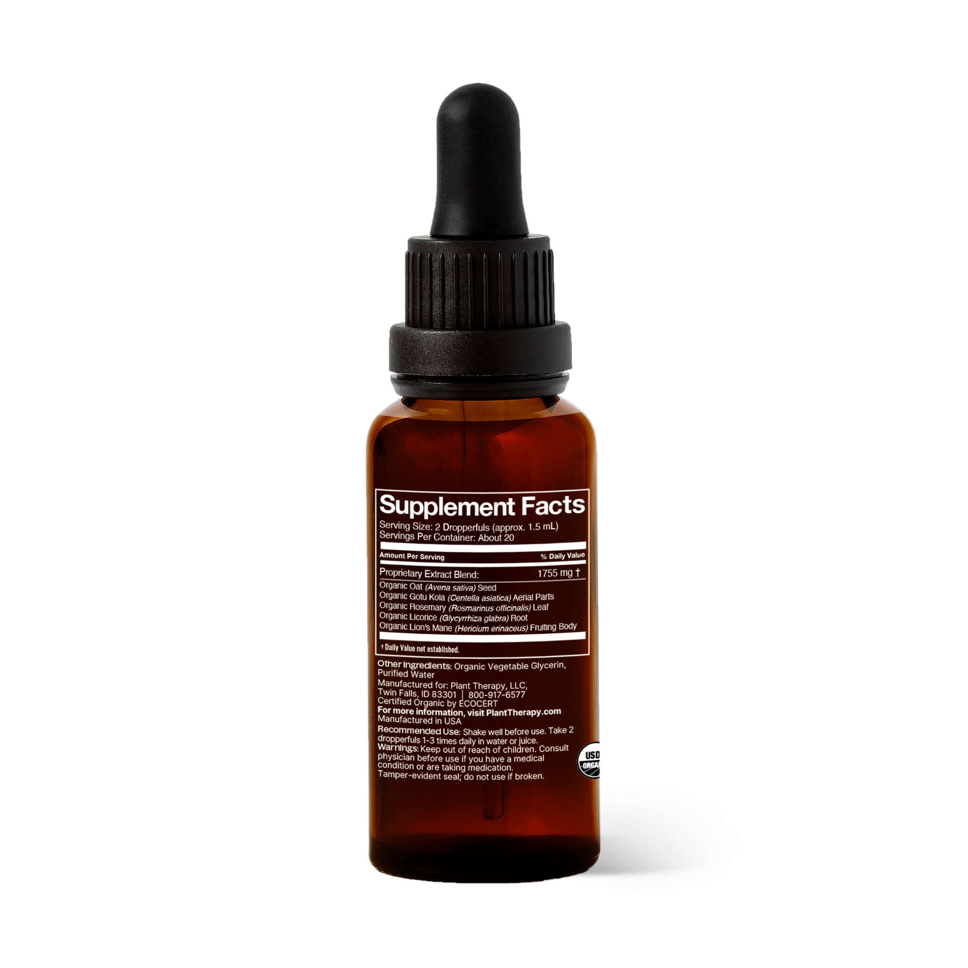 Brain Power Organic Herbal Supplement - Trending Wellness Store