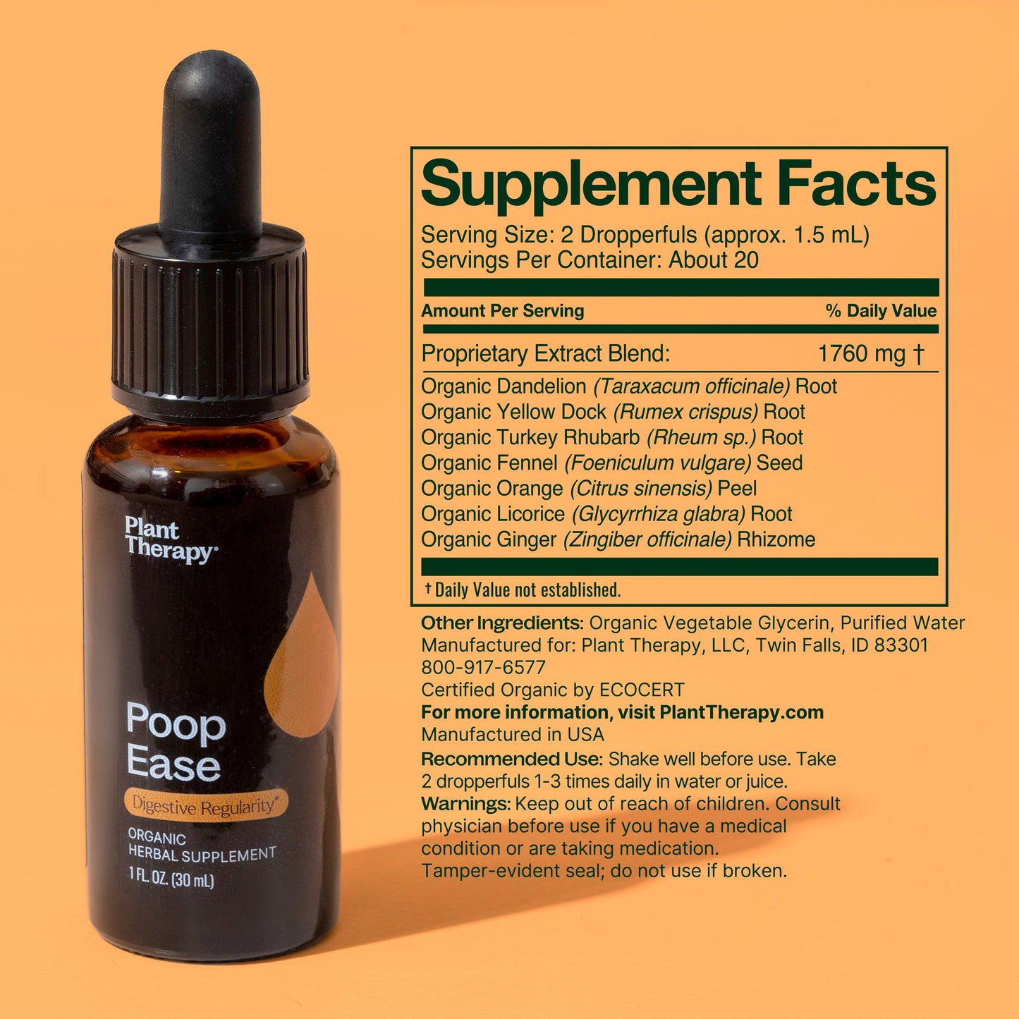 PoopEase Organic Herbal Supplement - Trending Wellness Store
