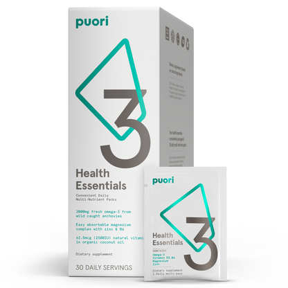P3 - Health Essentials Sachets (O3, M3, D3) - Trending Wellness Store