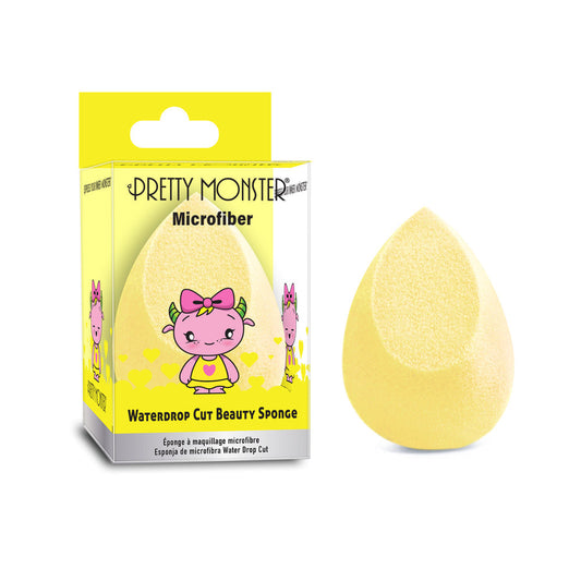 PRETTY MONSTER Microfiber Waterdrop Cut Beauty Sponge - Trending Wellness Store