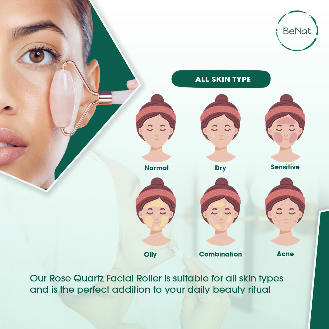 Rose Quartz Face Roller - Trending Wellness Store