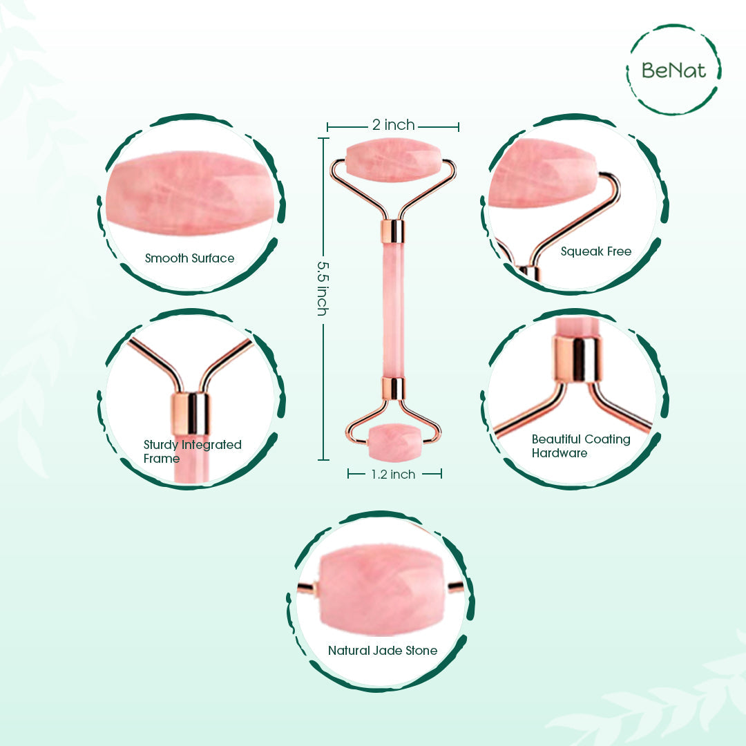 Rose Quartz Face Roller - Trending Wellness Store