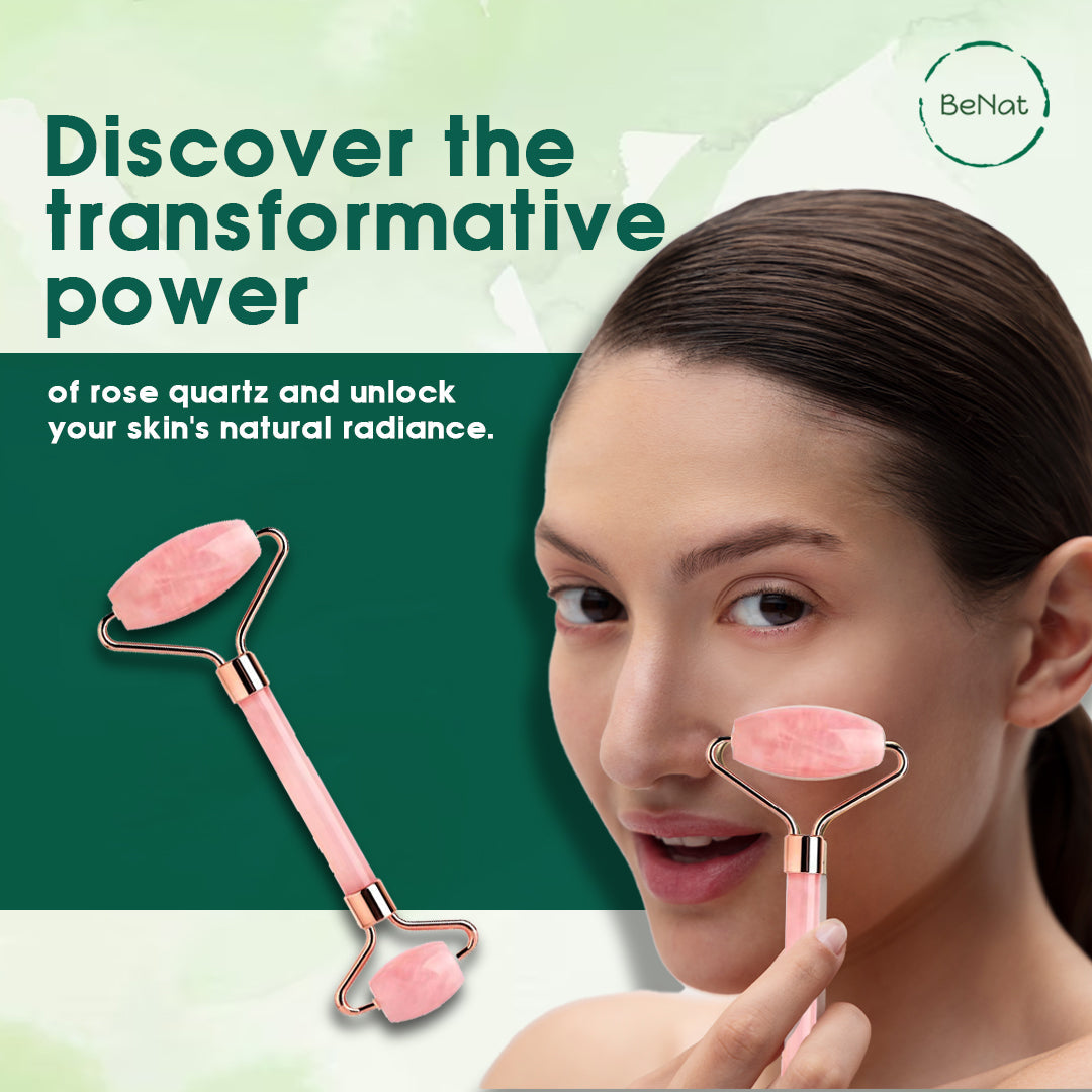 Rose Quartz Face Roller - Trending Wellness Store