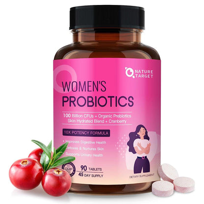 Women’s Probiotics + Vitamins, 100 Billion CFUs - Trending Wellness Store